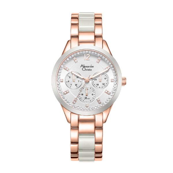 Alexandre Christie AC 2B01 Rosegold White BFBRGSLDR Alexandre Christie AC 2B01 Rosegold White BFBRGSLDR